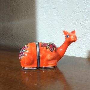 Ceramic Camel Salt And Pepper Shaker